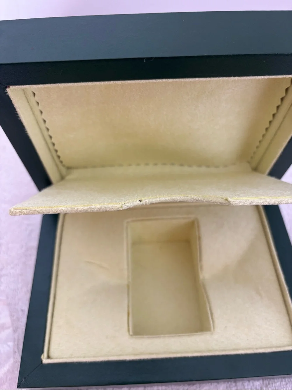 Rolex Dark Green Presentation Box with Gold Crown